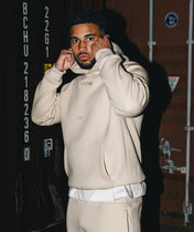 Athleisure Hoodie - Crema