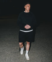 Athleisure Shorts - Nero