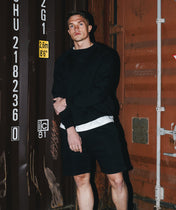 Athleisure Shorts - Nero