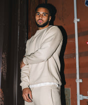Athleisure Sweatshirt - Crema