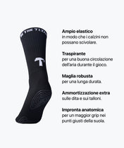 Grip Socks da Calcio - Nero