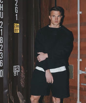 Athleisure Shorts - Nero